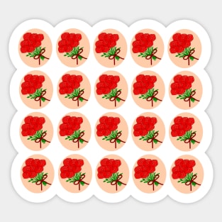 Rose bouquet Sticker